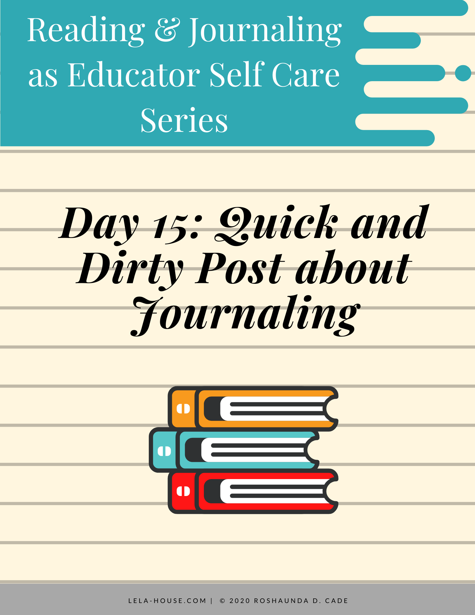 Quick and Dirty Post about Journaling